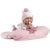 Llorens Lelle zīdainis Heidi 42 cm (acis aizvērās, raud, runā, ar mānekli, mīkstais ķermenis) Spānija LL74132