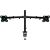 MONITOR ACC WALL MOUNT/13-32" BLACK D221E-B ONKRON