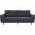 Sofa STEVE 3-seater, dark grey