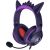 Razer Headset Kraken Kitty V2 Wired Over-ear Microphone Noise canceling Gengar Edition