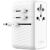Fixed Voyager 85W travel adapter for EU, UK and USA/AUS, with 4xUSB-C and 1xUSB output Adapter