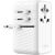 Fixed Voyager 85W travel adapter for EU, UK and USA/AUS, with 4xUSB-C and 1xUSB output Adapter