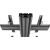 EDBAK TRE100 Trolleys & Stands 42-75 " Maximum weight (capacity) 70 kg Black