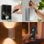 Philips Hue WCA Resonate Outdoor Wall Lantern, Inox 8 W 2000-6500 Hue White Colour Ambiance