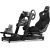 Next Level Racing Aluminum Racing Simulator Cockpit GTElite Front and Side Mount Edition Black