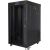 Lanberg Rack cabinet 19" free-standing 22U/800x800 (flat pack) with glass door, LCD FF01-8822-12BL Black