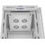 Lanberg Rack cabinet 19" free-standing 15U/600x800 (flat pack) with glass door, LCD FF01-6815-12SL Grey