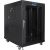Lanberg Rack cabinet 19" free-standing 15U/600x800 (flat pack) with glass door, LCD FF01-6815-12BL Black