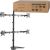 Logilink BP0046 Quad Monitor Desk Stand 13"-32'' Logilink Desk Mount BP0046 13-32 " Maximum weight (capacity) Carrying capacity of each arm: Max. 8 kg  kg Black
