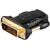 Goobay 68931 HDMI™/DVI-D adapter, gold-plated Goobay