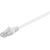 Goobay CAT 5e patch cable, U/UTP White
