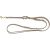 Trixie Pure, smycz regulowana, dla psa, sk�rzana, jasnoszara, S: 2 m/10 mm, okr�g�a