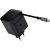Lādētājs Trust Maxo 65W Black USB-C 67 cm izvelkams vads
