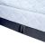 Continental bed LEVI 160x200cm, with mattress, dark grey