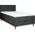 Continental bed LAARA 120x200cm, dark grey