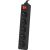 Lanberg Cable Power Strip, 5X French Outlets with Switch, Quality-Grade Copper, 1.5 m PS1-05E-0150-BK