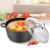 Garnek z pokrywką 24 cm, 4,0 l MR-4624C MAESTRO