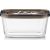 Caso Glass Vacuum Container with Plastic Lid VacuBoxx Eco M Transparent