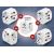 Adapteris Gembird Universal Travel Adapter 15W