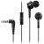 Panasonic Canal type RP-TCM115E-K Wired In-ear Microphone Black
