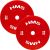Svara diski TPP02 RED PE OLYMPIC PLATE 2 x 2.5 KG HMS