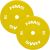 Svara diski  TPP01 YELLOW PE OLYMPIC PLATE 2 x 1.5 KG HMS