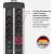 Brennenstuhl Premium-Protect-Line, 11-way duo, power strip (black/silver, 120,000A surge protection, 3 meters)