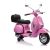 Lean Cars Vespa Scooter Electric Ride On Motorcycle - Pink