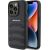 AMG Leather Debossed Lines Back Case Aizsargapvalks Priekš Apple iPhone 15 Pro