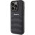 AMG Leather Debossed Lines Back Case Aizsargapvalks Priekš Apple iPhone 15 Pro
