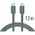Swissten Textile Fast Charge 3A USB-C / USB-C Datu un Uzlādes Kabelis 1.2m