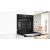 BOSCH Serie 2 HBA571BB4 oven 71 L 3600 W Black + BOSCH HEZ538000 guide rail