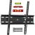 Maclean MC-748A TV or Monitor Mount, TV Wall Holder, Handle, max VESA 400x400, 32-70", 45kg, Black TV un monitoru stiprinājumi, kronšteini