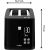TEFAL Toaster TT6408 Power 850 W Number of slots 2 Housing material Plastic Black