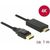 Delock Cable Displayport 1.2 (M) - High Speed HDMI-A (M) passivev 4K,  5m; black