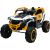 Lean Cars M3 Yellow and White Battery-Powered Vehicle 4x4