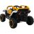 Lean Cars M3 Yellow and White Battery-Powered Vehicle 4x4