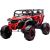Lean Cars M1 Red Battery-Powered Vehicle 4x4