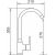 Maidsinks BALI sink (62x44) 1B1D black + Lungo mixer tap