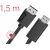 Hama DisplayPort uz HDMI kabelis 4K Ultra HD 1.5m