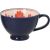 Mug SEREN H7,7cm 355ml, blue/red