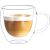 Mugs DOUBLE 2pcs 200ml glass with double wall