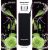 Drinking bottle GLASS H22,5cm 550ml glass, black case