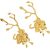 Napkin rings GLAMOR 2pcs, mix