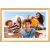 Digital photo frame Arzopa D14 Golden (gold)