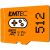 Emtec mSD 512GB UHSI U3 V30 A2 Gaming Orange Atmiņas kartes micro SD SDHC