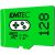 Emtec mSD 128GB UHSI U3 V30 A1 Gaming Green Atmiņas kartes micro SD SDHC