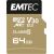 Emtec mSD 64GB UHS-I U3 V30 A1 SpeedIN Pro Карты памяти