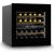 Caso | Wine Cooler | WineDeluxe WD 24 | Energy efficiency class F | Built-in | Bottles capacity 24 | Black