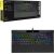 Corsair Mechanical Gaming Keyboard with PBT DOUBLE SHOT PRO Keycaps K70 RGB PRO Gaming keyboard Wired Nordic Black CHERRY MX SPEED